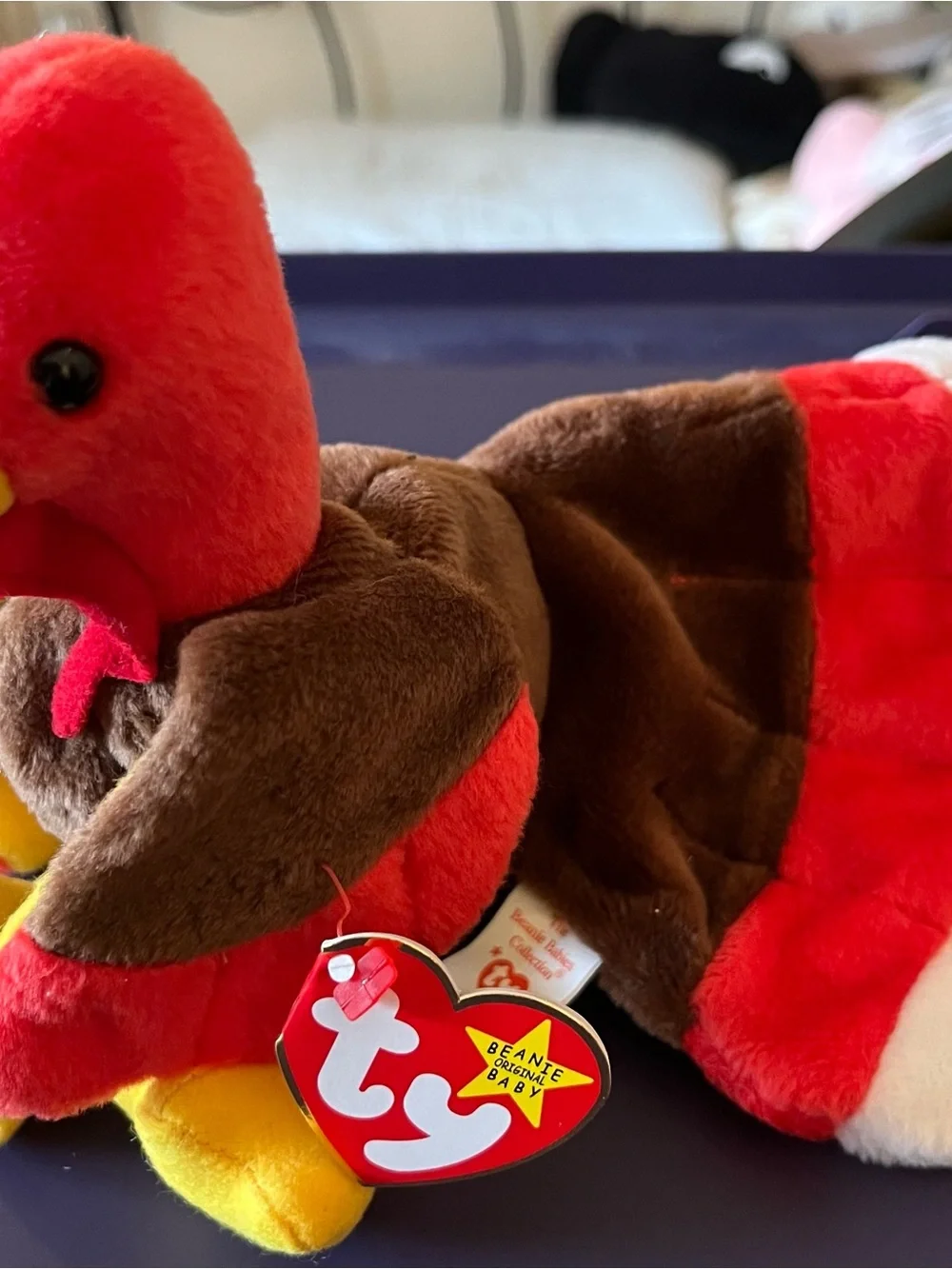Gobbles the Turkey Beanie Baby